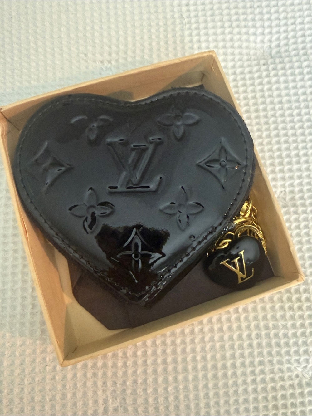 Louis Vuitton Dark Brown Branded Accessory Box